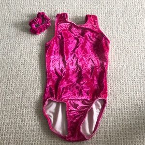 GK girls gymnastics leotard